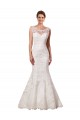 Lace Chapel Train Long Sweetheart Mermaid Sexy Wedding Dress Sudbury
