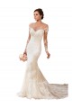 Lace Chapel Train Sweetheart Mermaid Wedding Gowns Sudbury