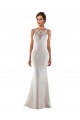 Lace & Stretch Crepe Sweep Train Sweetheart Mermaid Modern Wedding Dress Sudbury
