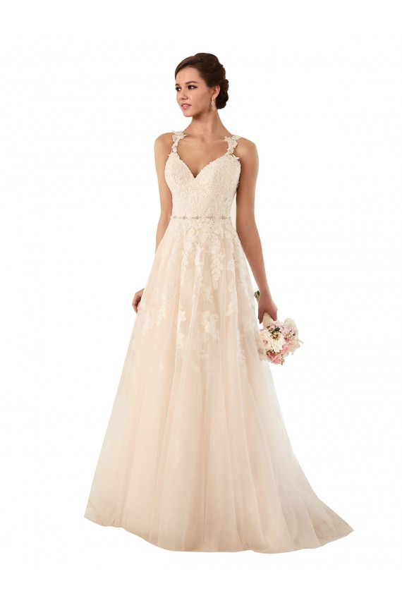 Tulle & Lace Chapel Train Sweetheart A-Line Wedding Dress Sudbury