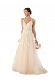 Tulle & Lace Chapel Train Sweetheart A-Line Wedding Dress Sudbury