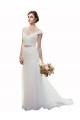 Tulle Chapel Train Off the Shoulder Mermaid Beach Wedding Dress Sudbury
