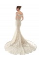 Tulle & Lace Chapel Train Off the Shoulder Mermaid Wedding Dress Sudbury