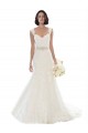 Lace Sleeveless Off the Shoulder White Mermaid Beach Wedding Dress Sudbury