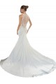 Satin Chapel Train Sweetheart Mermaid Beach Wedding Gowns Sudbury