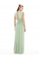 Soft Chiffon Long Sweetheart Sage A-Line Formal Dress / Bridesmaid Dress Sudbury