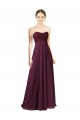 Chiffon Long Sweetheart A-Line Bridesmaid Dress Sudbury