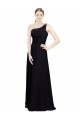 Chiffon Long One Shoulder A-Line Bridesmaid Dresses Sudbury