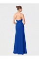 Soft Chiffon Long Sweetheart Burgundy Mermaid Bridesmaid Dress Sudbury