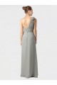 Soft Chiffon Long One Shoulder A-Line Bridesmaid Dress / Formal Dress Sudbury