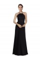 Soft Chiffon & Lace Open Back Long Halter Neck A-Line Bridesmaid Gown Sudbury