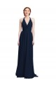 Chiffon Long Halter Neck A-Line Formal Dress / Bridesmaid Dress Sudbury