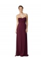 Soft Chiffon Long Sweetheart A-Line Bridesmaid Dress / Formal Dress Sudbury