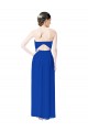 Soft Chiffon Open Back Long Sweetheart Sheath Bridesmaid Dress Sudbury