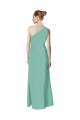 Soft Chiffon Long One Shoulder Jade A-Line Bridesmaid Dress Sudbury