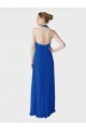Soft Chiffon Long Halter Neck A-Line Evening Dress / Bridesmaid Dress Sudbury