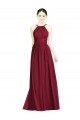 Chiffon Open Back Long Halter Neck A-Line Formal Dress / Bridesmaid Dress Sudbury