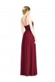 Chiffon Open Back Long Halter Neck A-Line Formal Dress / Bridesmaid Dress Sudbury