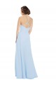 Soft Chiffon Long Halter Neck A-Line Wedding Party Dress Sudbury
