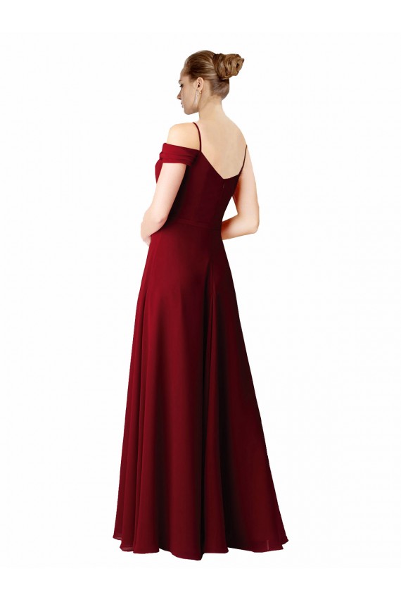 Chiffon Long Sweetheart A-Line Bridesmaid Dress / Evening Dress Sudbury