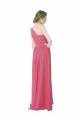 Soft Chiffon Long One Shoulder Mint Green A-Line Bridesmaid Dress Sudbury