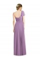 Soft Chiffon Open Back Long One Shoulder A-Line Formal Dress / Bridesmaid Dress Sudbury