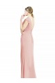 Soft Chiffon Long Boat Neck Mermaid Formal Dress / Bridesmaid Dress Sudbury