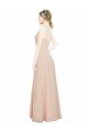 Luxe Chiffon Long V-Neck A-Line Bridesmaid Dress / Evening Dress Sudbury