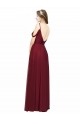 Chiffon Low Back Long Off the Shoulder A-Line Bridesmaid Dress / Evening Dress Sudbury