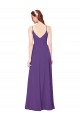 Soft Chiffon Long High Neck Sheath Bridesmaid Dress Sudbury