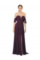 Soft Chiffon Long Sweetheart Sheath Formal Dress / Bridesmaid Dress Sudbury