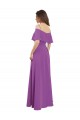 Soft Chiffon Long Off the Shoulder Dahlia A-Line Bridesmaid Dress Sudbury