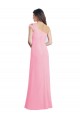 Chiffon Long One Shoulder A-Line Bridesmaid Dress Sudbury