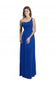 Soft Chiffon Low Back Long One Shoulder A-Line Bridesmaid Dress Sudbury
