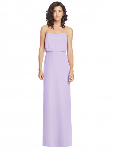 Soft Chiffon Low Back Long Sweetheart A-Line Formal Dress / Bridesmaid Dress Sudbury