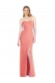 Soft Chiffon Long Sweetheart Desert Rose Trumpet Bridesmaid Dress Sudbury