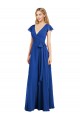 Lxue Chiffon Long V-Neck A-Line Bridesmaid Dress Sudbury