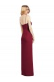 Soft Chiffon Long Spaghetti Straps Trumpet Formal Dress / Bridesmaid Dress Sudbury