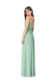 Soft Chiffon Long Sweetheart Mint Green Trumpet Bridesmaid Dress Sudbury