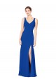 Chiffon Low Back Long Sweetheart Sheath Bridesmaid Dress / Evening Dress Sudbury