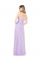 Chiffon Long Floor Length Sweetheart A-Line Bridesmaid Dress Sudbury