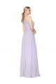 Soft Chiffon Long Halter Neck A-Line Formal Evening Gown / Prom Dress / Bridesmaid Dress Sudbury