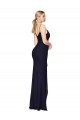 Soft Chiffon V-Back Long Spaghetti Straps Mermaid Bridesmaid Dress / Formal Dress Sudbury
