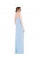 Soft Chiffon Long Sweetheart Light Sky Blue A-Line Formal Dress / Bridesmaid Dress Sudbury