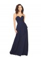 Chiffon Low Back Long V-Neck A-Line Bridesmaid Dress / Formal Dress Sudbury