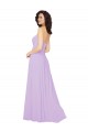 Chiffon Low Back Long Sweetheart Lilac A-Line Bridesmaid Dress / Evening Dress Sudbury