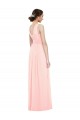 Luxe Chiffon Long V-Neck A-Line Bridesmaid Dress Sudbury