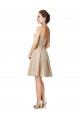 Satin & Lace Knee Length Sweetheart A-Line Bridesmaid Dress Sudbury