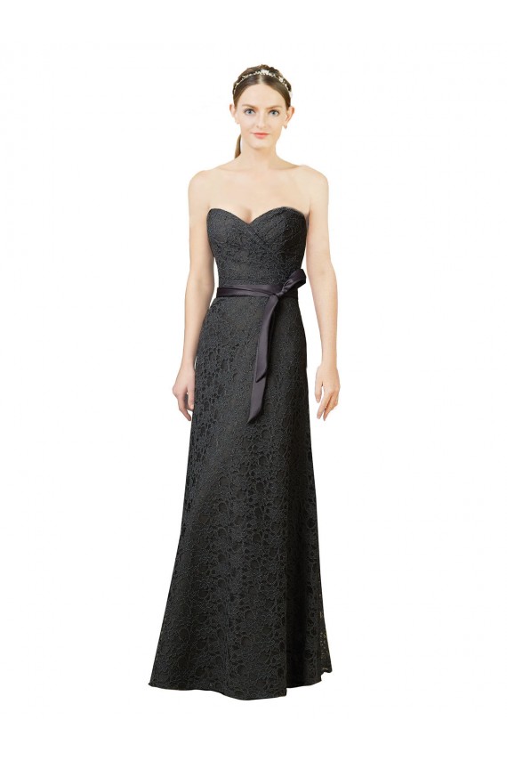 Lace Long Sweetheart Sheath Bridesmaid Dress Sudbury