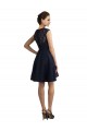 Lace Knee Length V-Neck A-Line Bridesmaid Dress / Evening Dress Sudbury